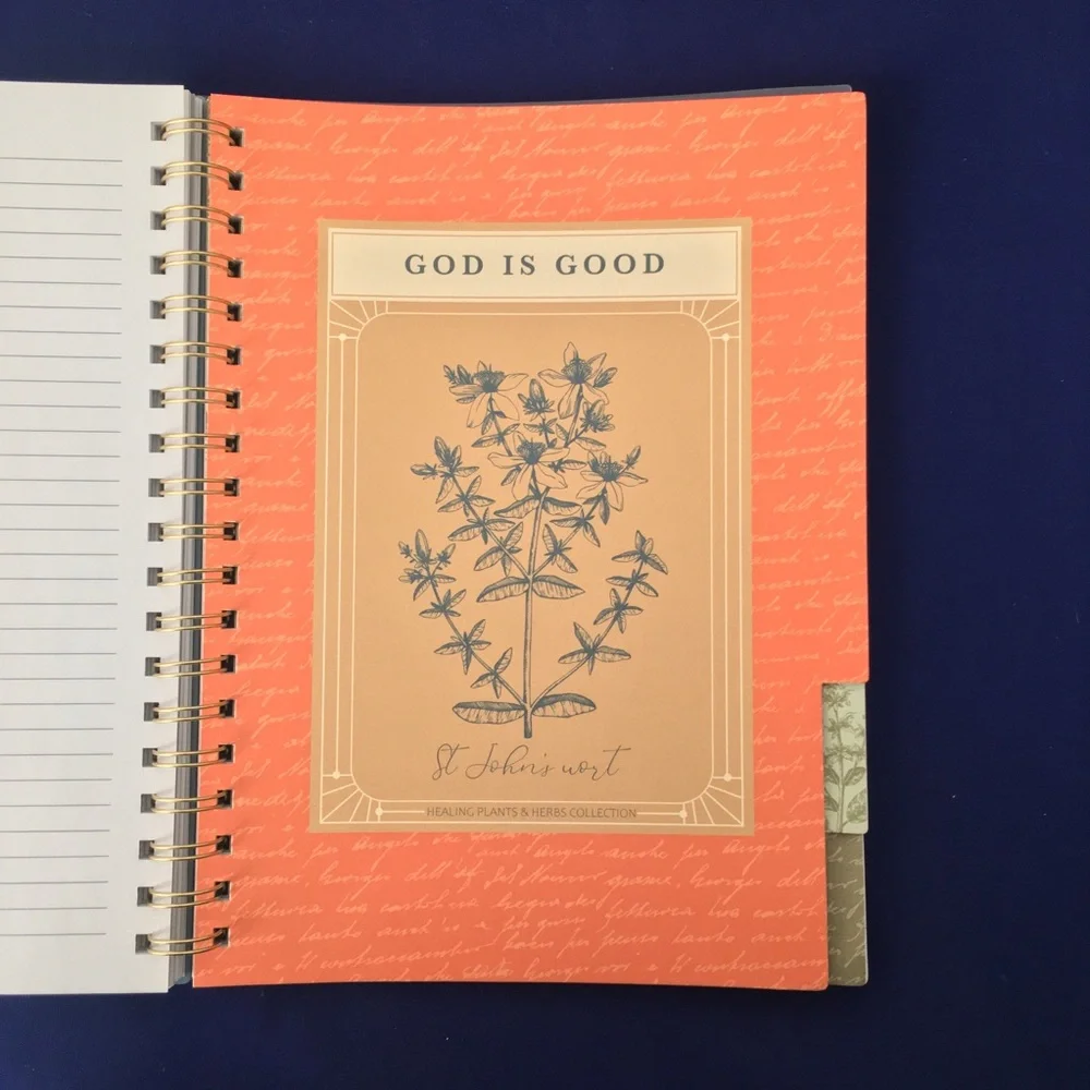 Vintage Style Floral Notebook